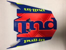 Pull-in helmet peak adult 2016